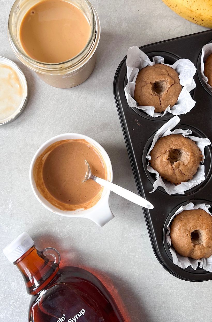 Vegan banoffee cupcakes