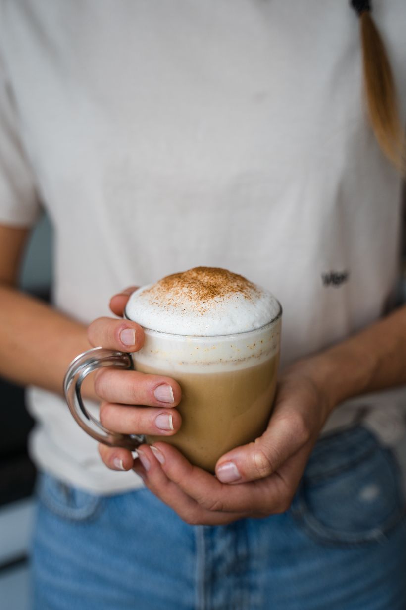 Domáce pumpkin spice latte