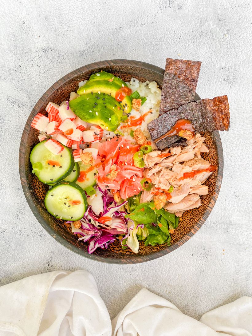 Poke Bowl mit Thunfisch