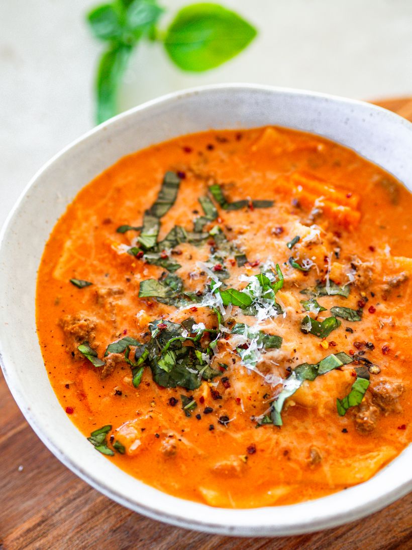 Lasagna Soup