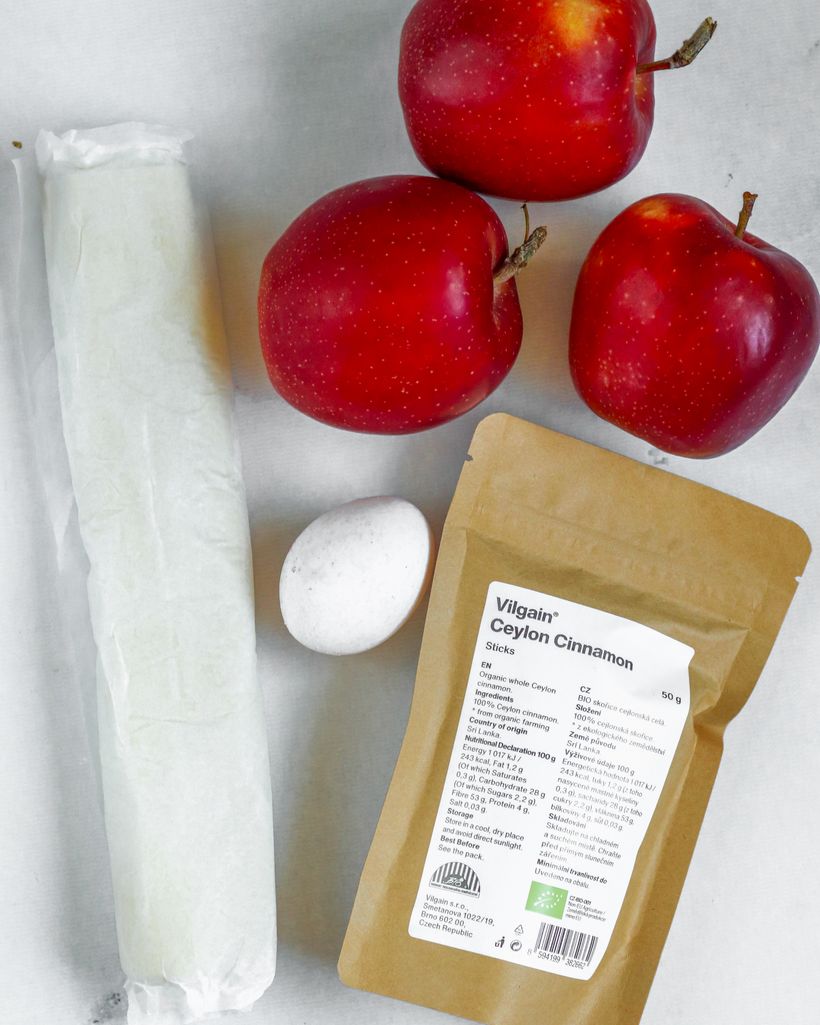 Äpfel im Blätterteigmantel