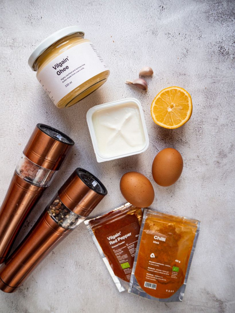 Türkische Eier mit Joghurt