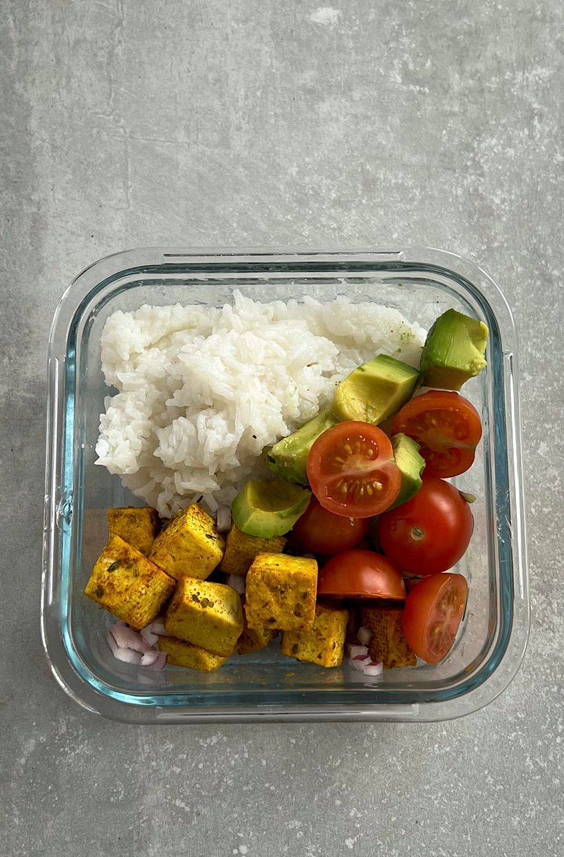 Vegetariánske jedlo do krabičky na celý deň