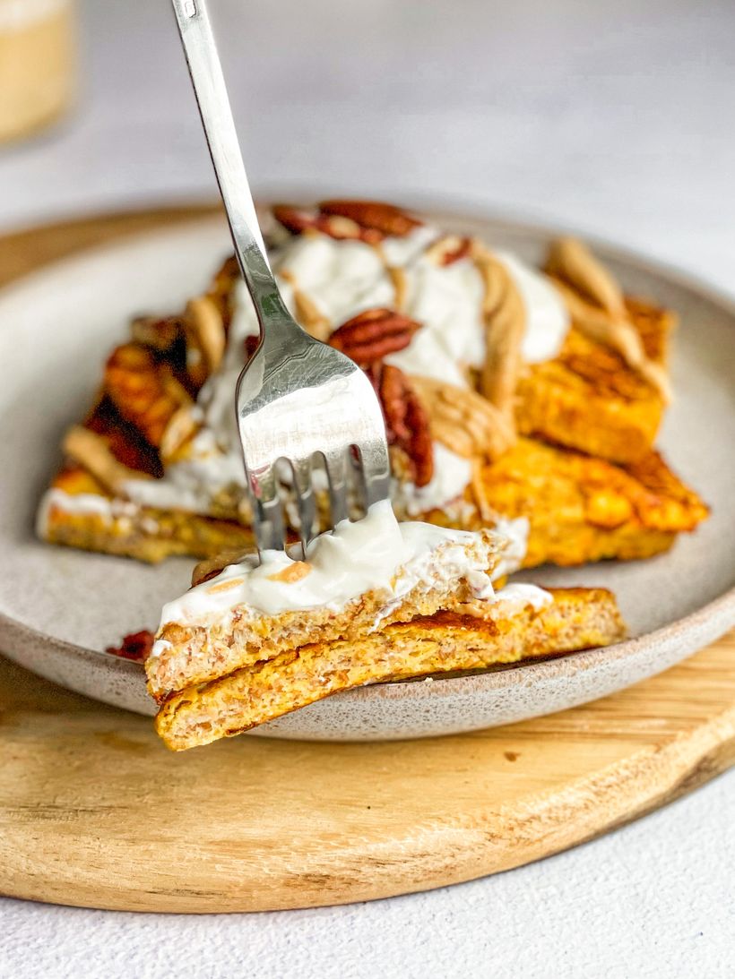 Dýňové francouzské toasty