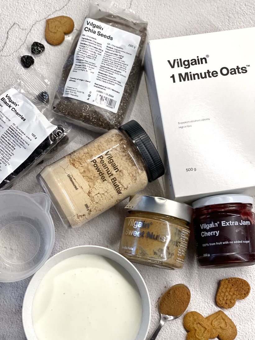 Perníkové overnight oats