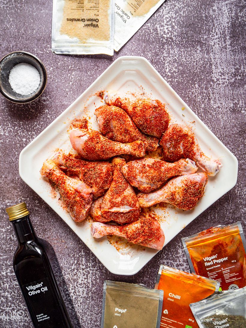 BBQ kuřecí paličky