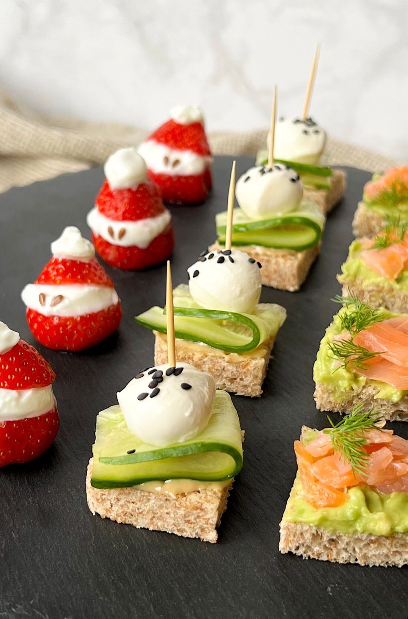 Silvestrovské pohoštění: Jednohubky 3x jinak