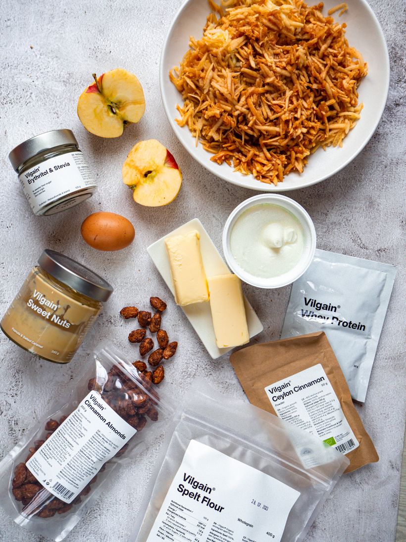 Almás rétes túrós tésztából vaníliás öntettel