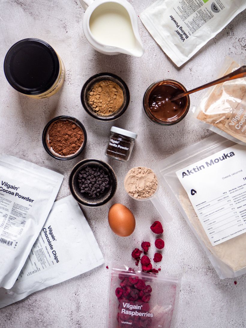 Valentínsky dezert – proteínový lava cake