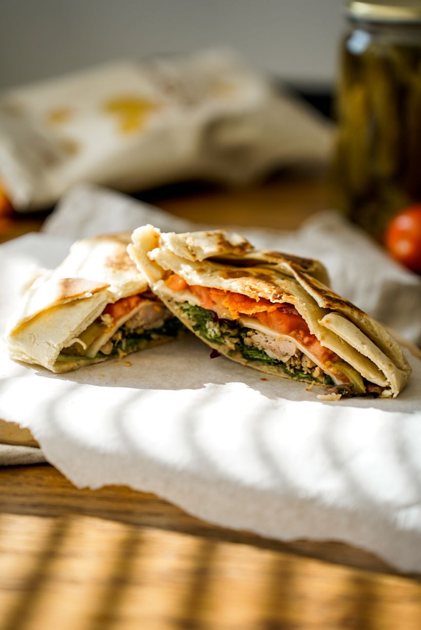 Homemade Chicken Crunchwrap