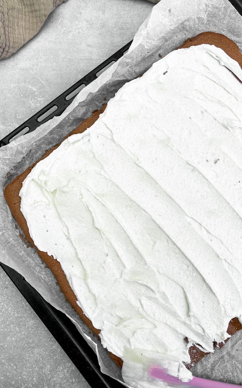 Proteinová roláda s tvarohem