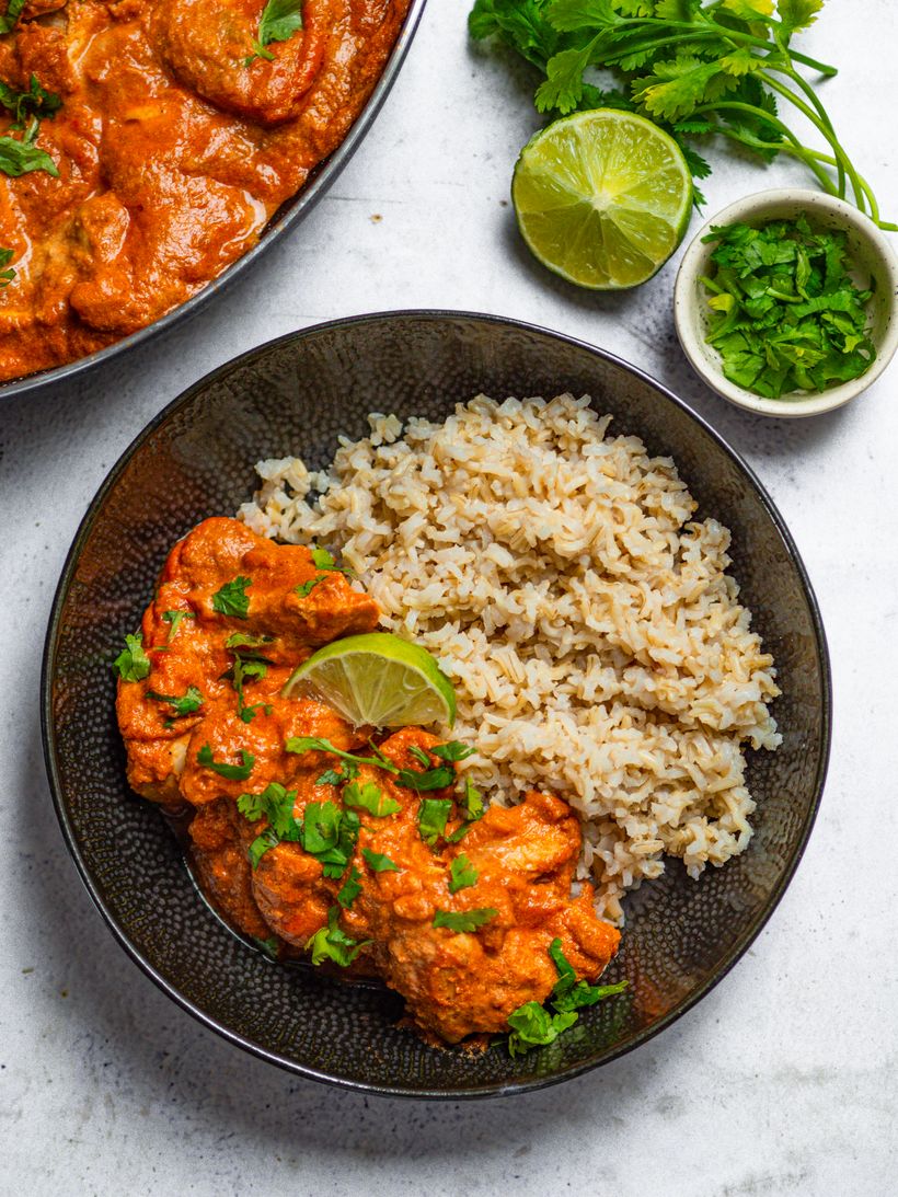 Kuřecí tikka masala s rýží