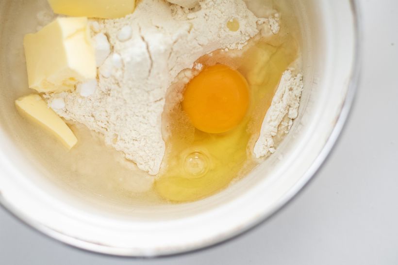 Jablkový závin zo špaldovej múky s tvarohom