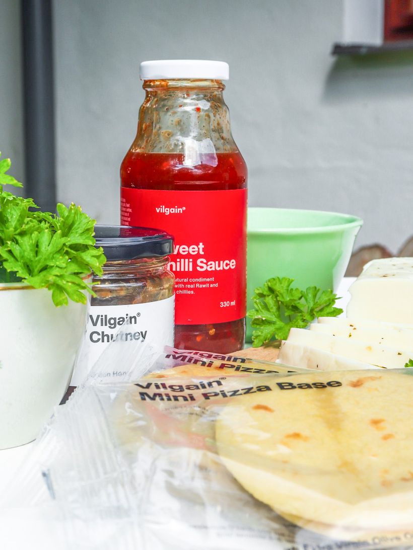 Halloumi Tacos with Sweet Chilli Sauce