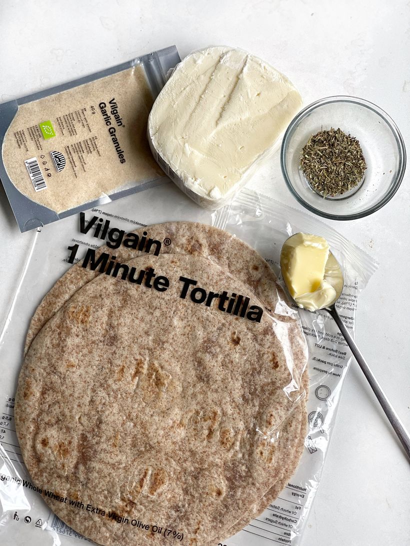 Garlic Bread Quesadilla Aktin recepty