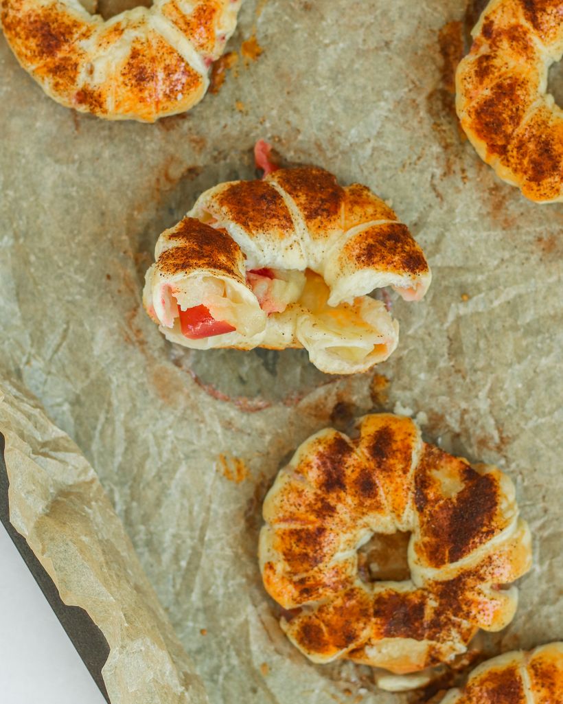 Äpfel im Blätterteigmantel