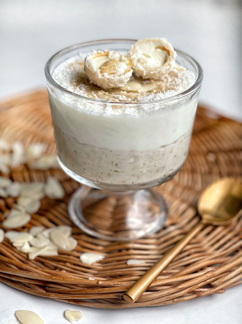 Raffaello overnight oats