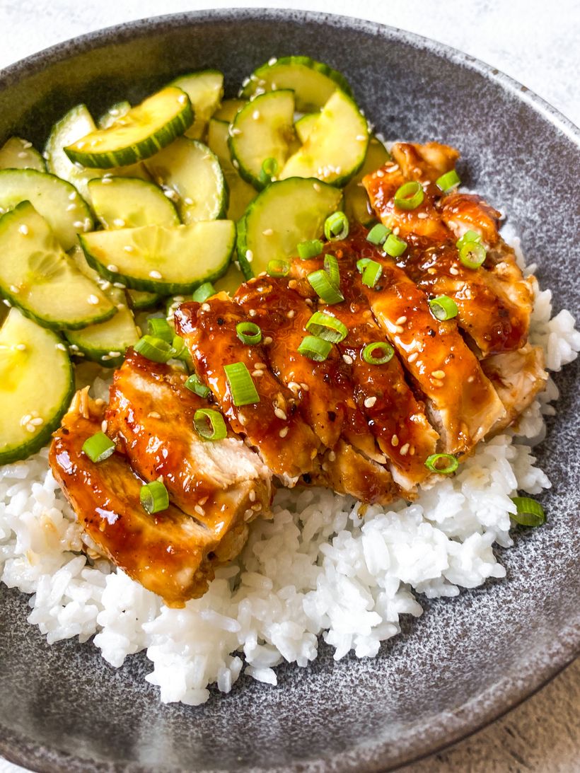 Asijské kuře s rýží
