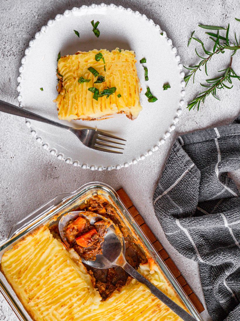 Pastýřský koláč neboli cottage pie