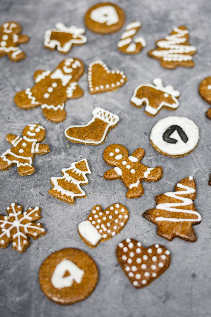 Okamžite mäkké vianočné medovníčky zo špaldovej múky