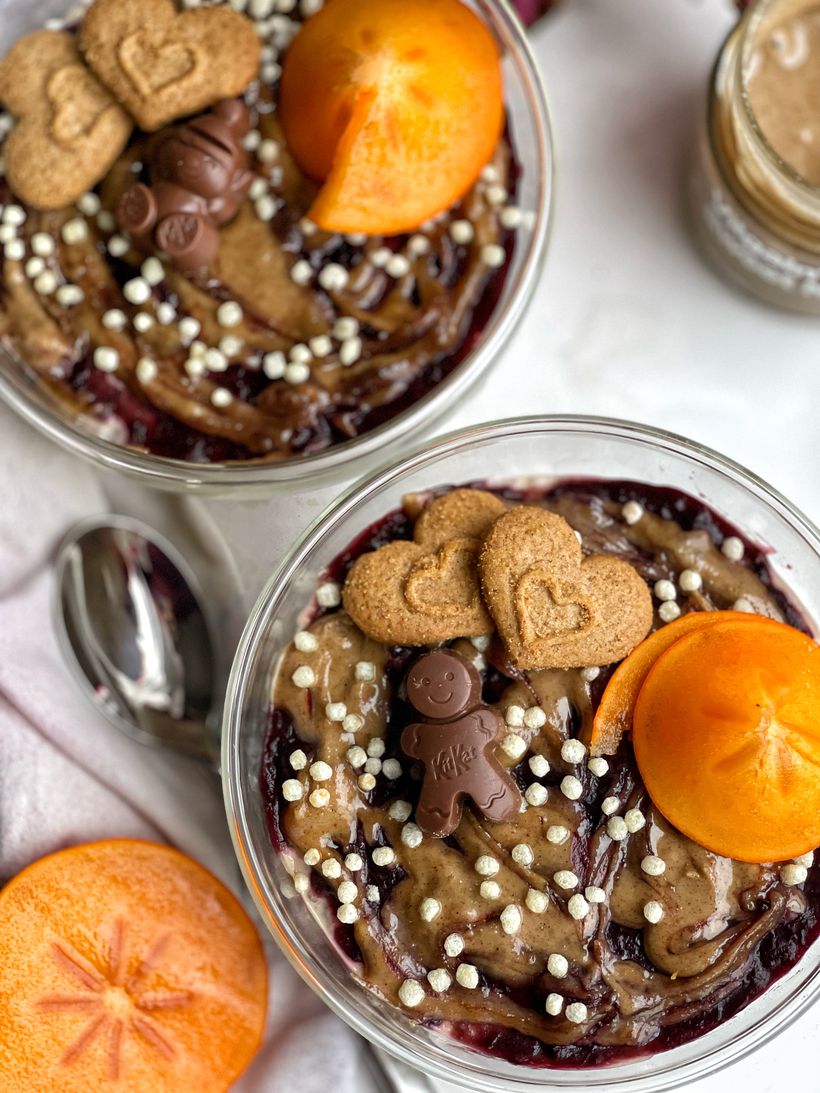 Perníkové overnight oats