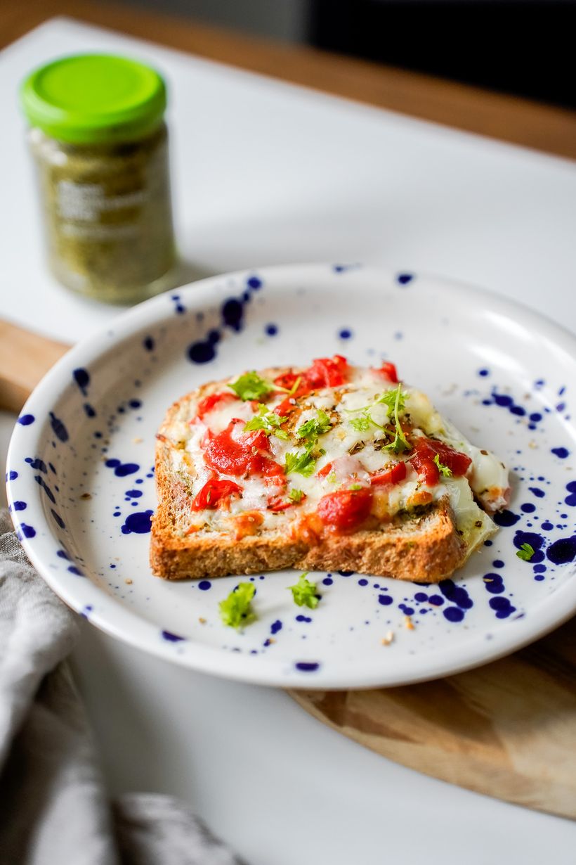 Zapečené tousty s vajíčkem v troubě