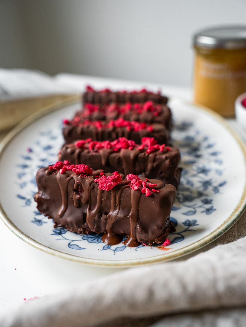 PB&J Brownie Bars