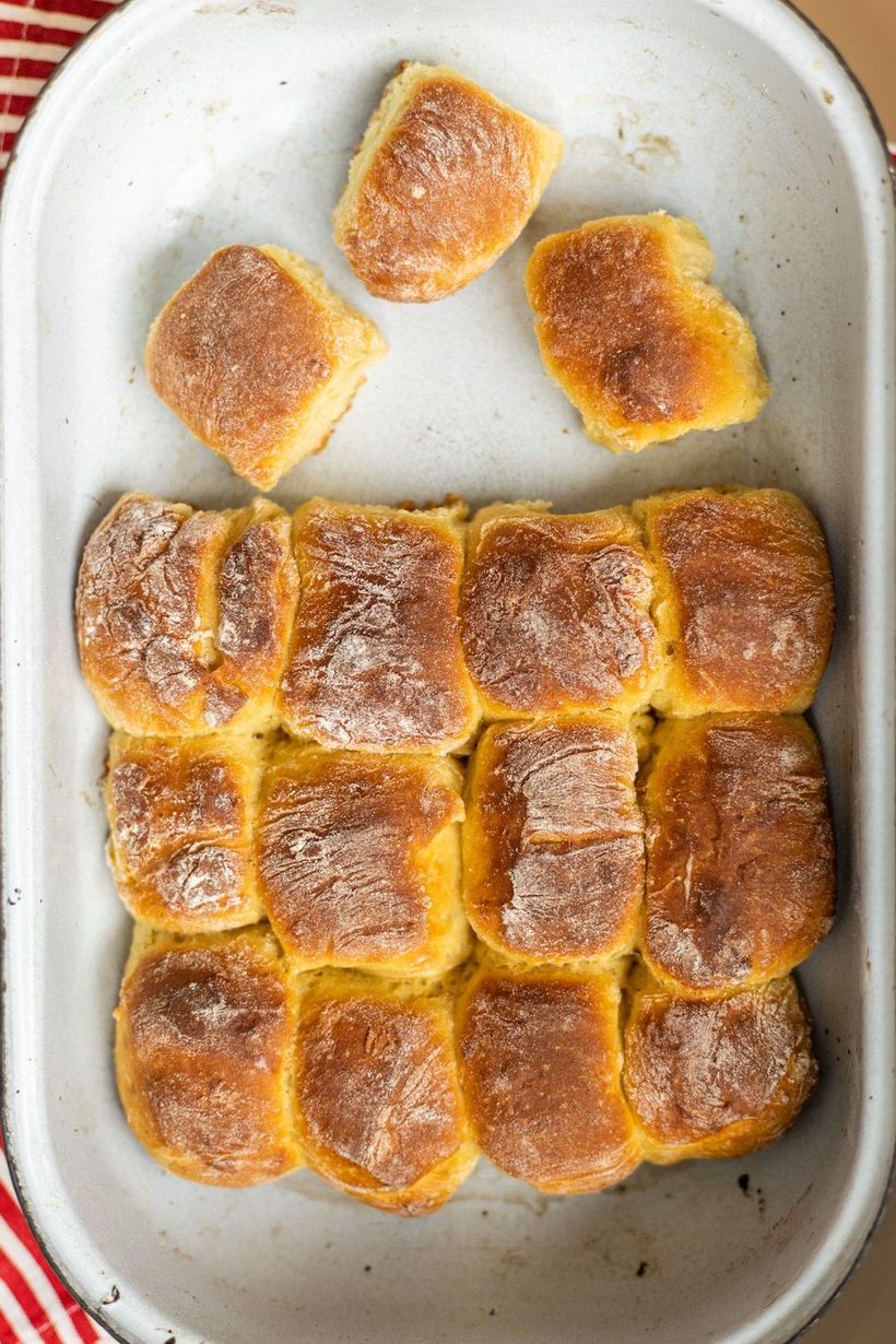 Dukátové buchtičky s vanilkovým krémom