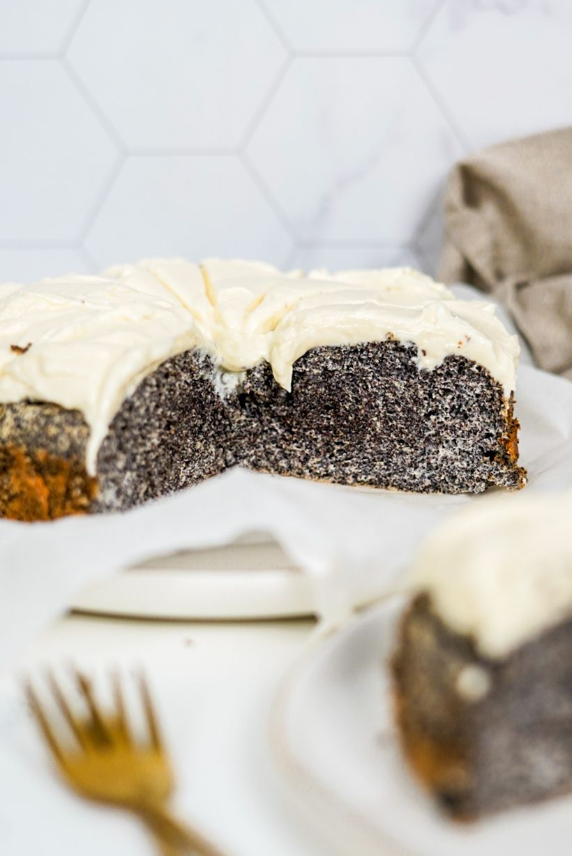 Rychlý makovec s citronovým krémem