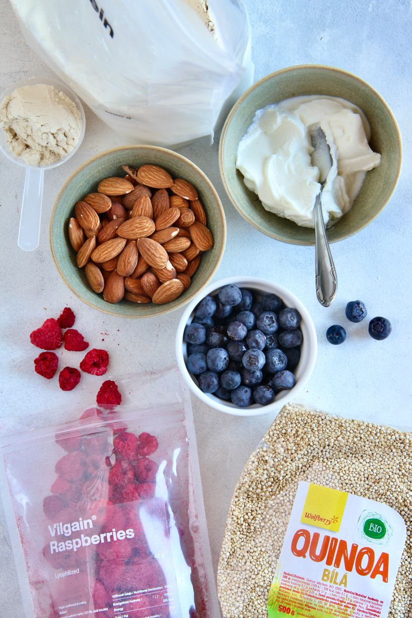 Božská raňajková kaša z quinoy