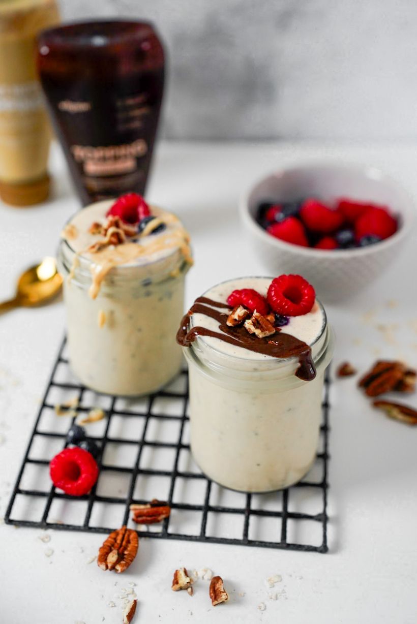 Salted Caramel Overnight Oats