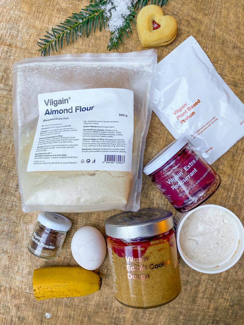 Sült zabkása linzeri sütemény módra