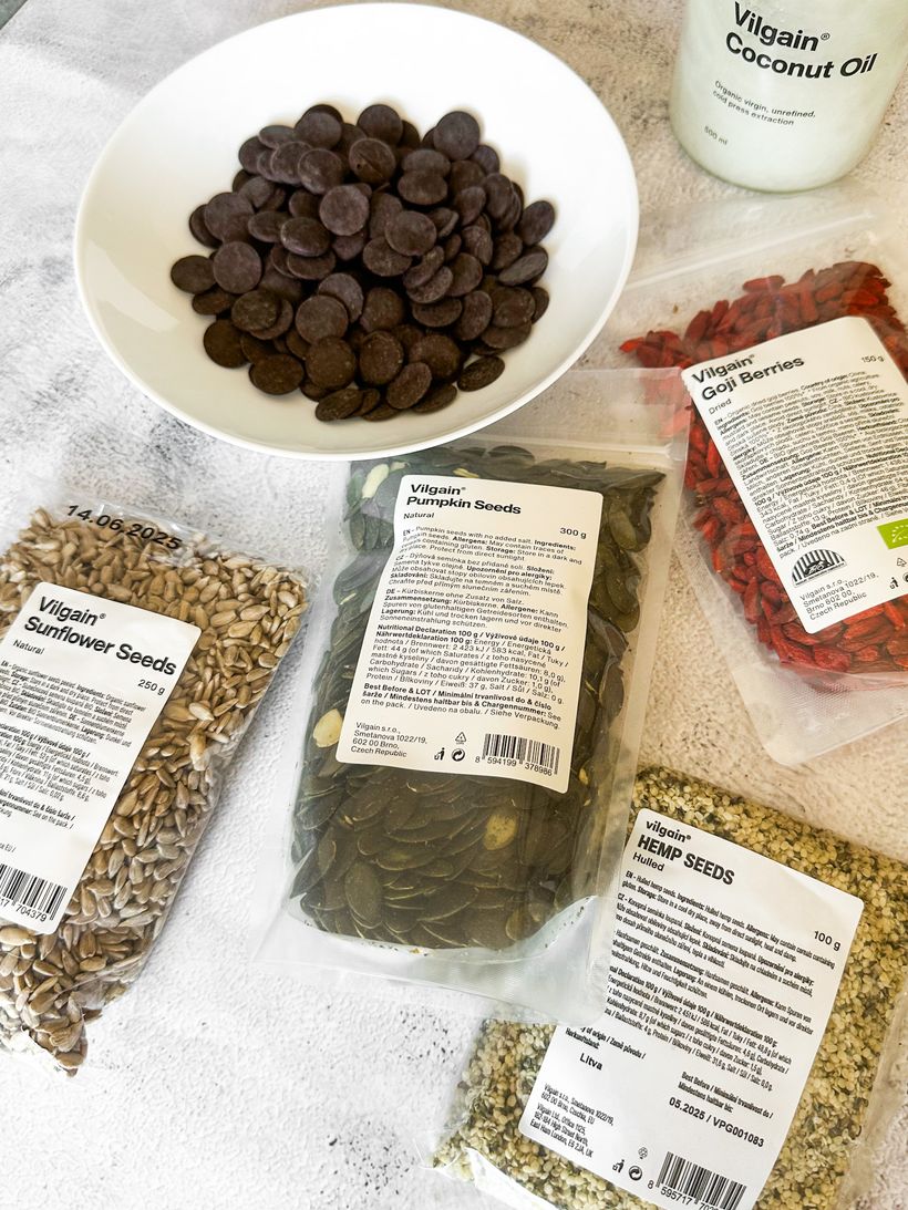 Super Seed Chocolate Bark