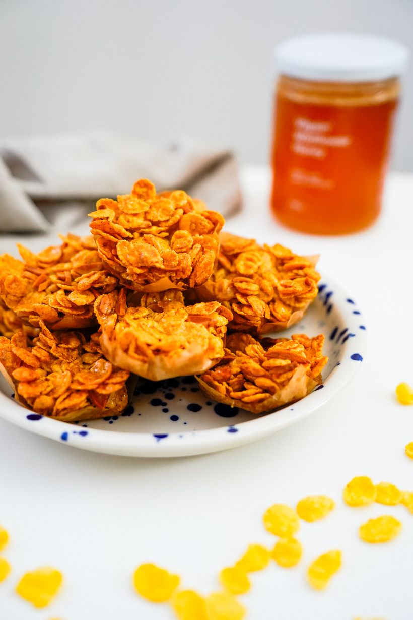 Kekse aus Maisflocken