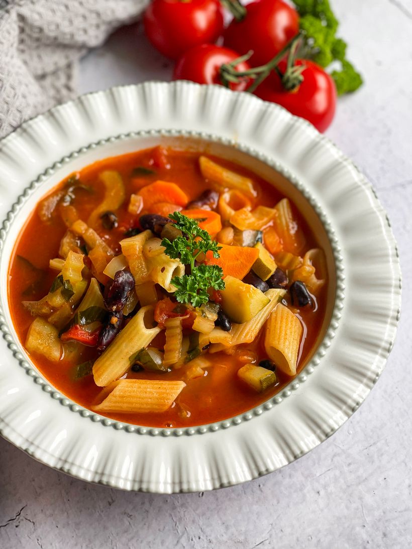 Minestrone: rychlá italská polévka