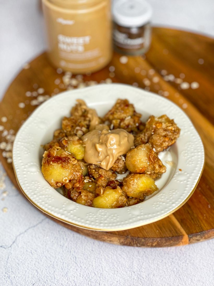 Domácí banánová granola