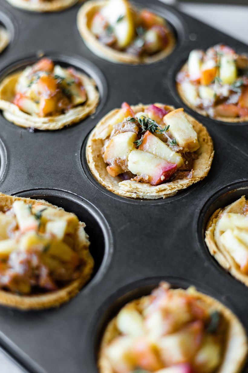 Jablečné košíčky hotové za 20 minut