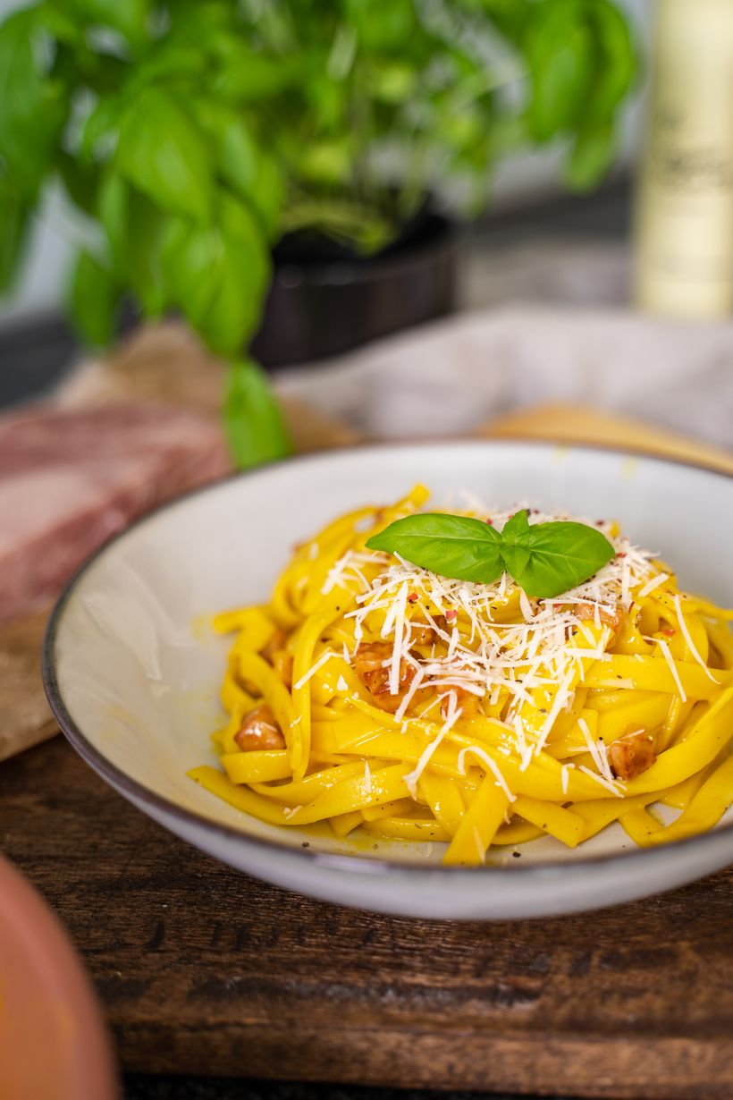 Tagliatelle Carbonara