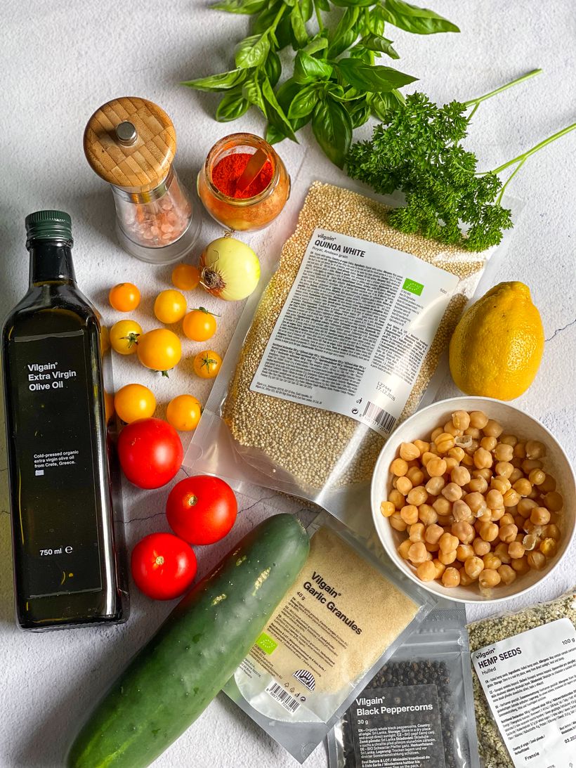 Quinoa salát do skleničky