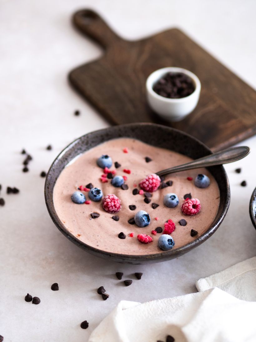 Nejrychlejší proteinový dezert s čokoládou