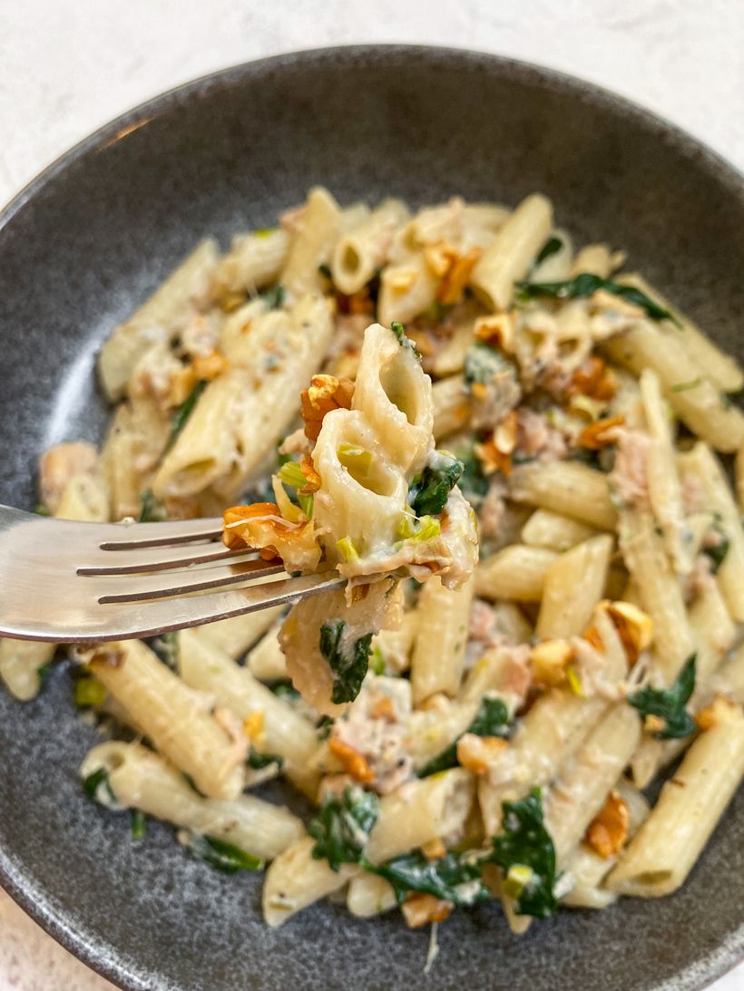 Blue Cheese & Chicken Pasta