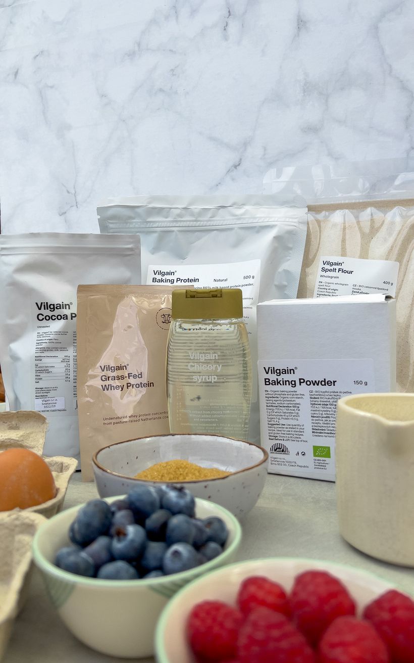 Proteinová roláda s tvarohem