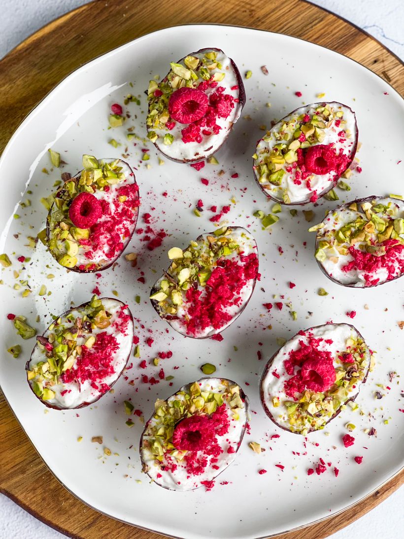 Čokoládové vajíčko à la Kinder s pistácií