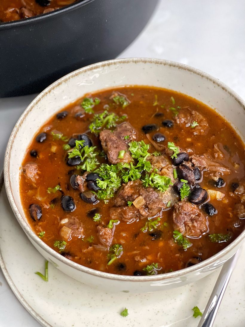 Rychlý fazolový guláš s hovězím