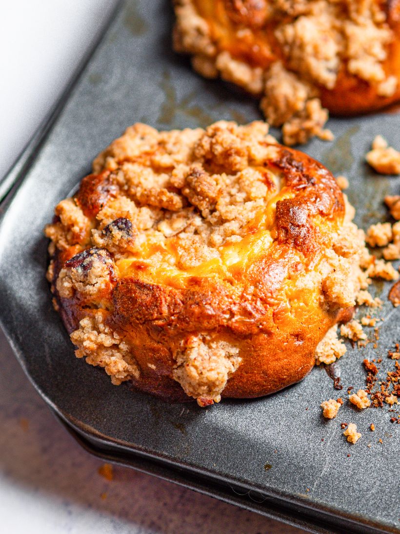 Mrkvové muffiny s tvarohovým krémem