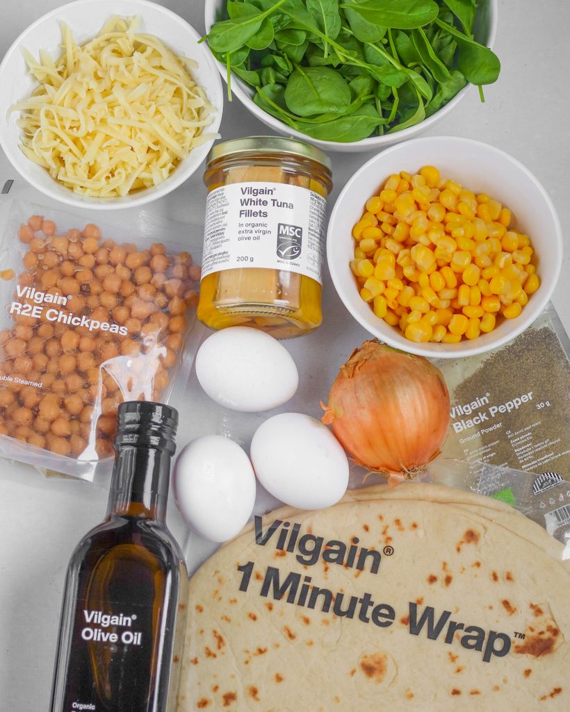 Slaný koláč s tuňákem