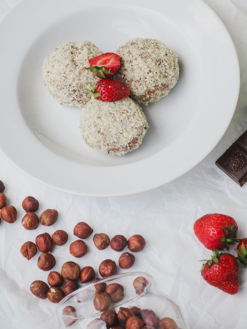 Ferrero Rocher Dumplings