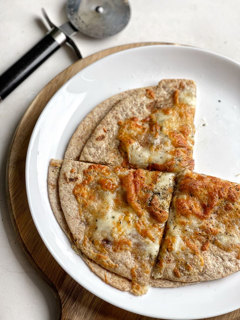 Garlic Bread Quesadilla