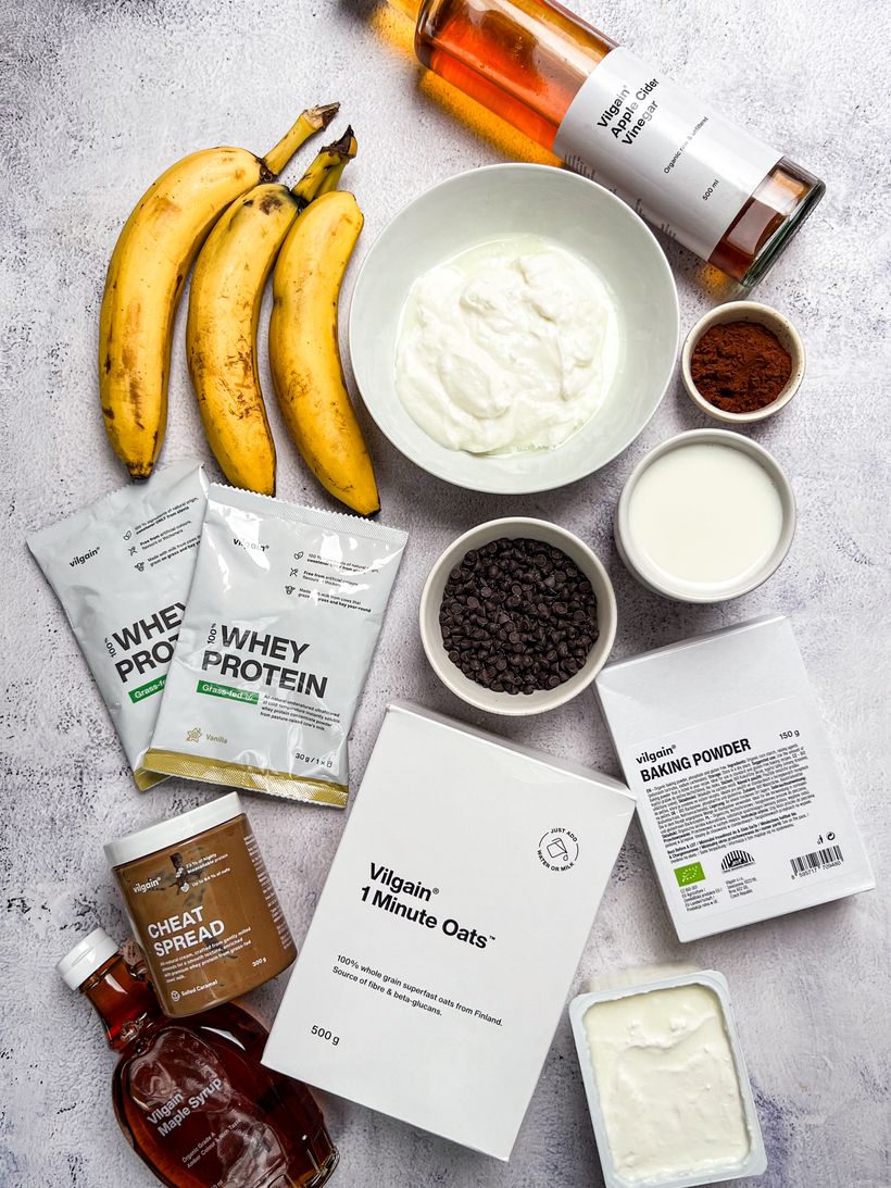 Banoffee pečená ovesná kaše