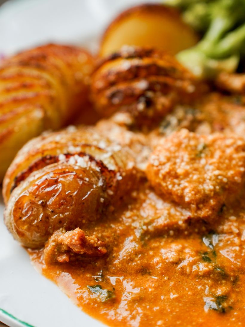 Marry Me Chicken s grilovanými brambory